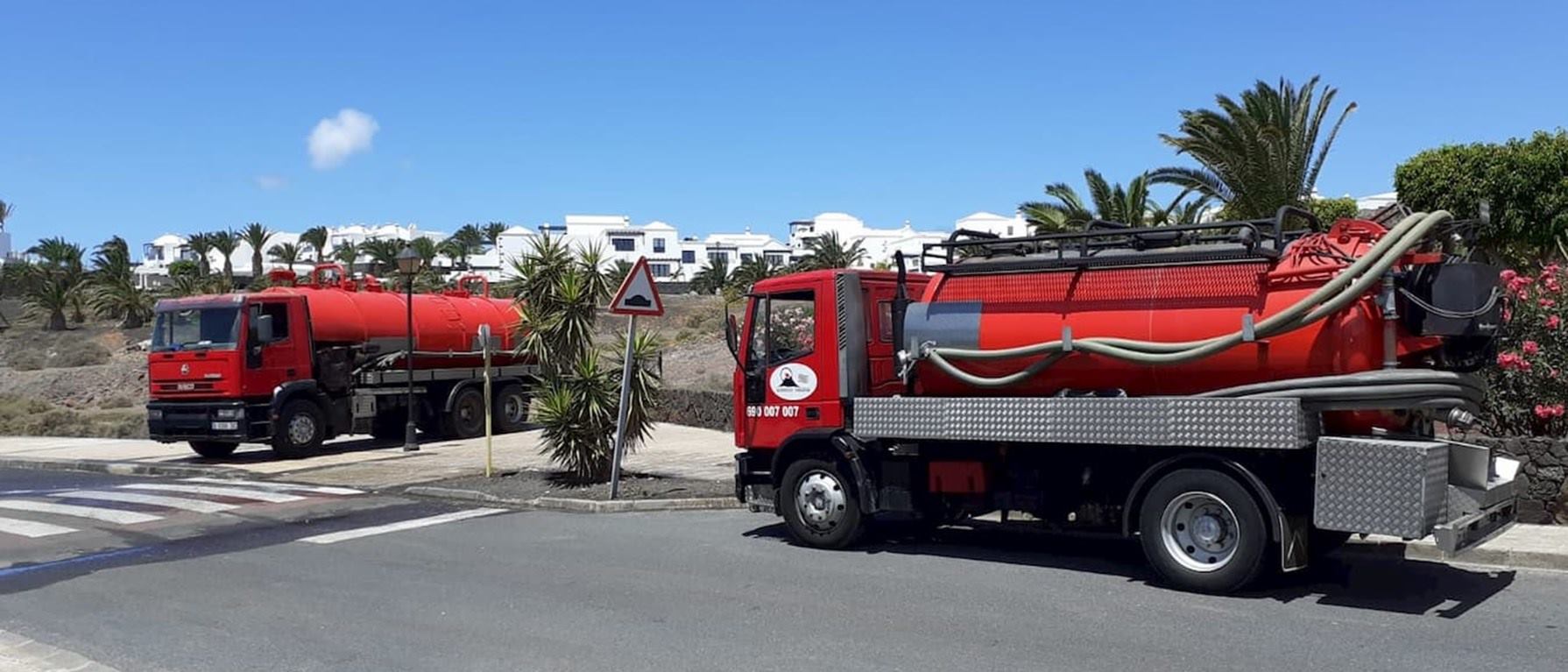  camión cuba en Lanzarote