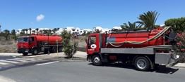  camión cuba en Lanzarote