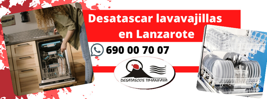 Desatascar lavavajillas en Lanzarote