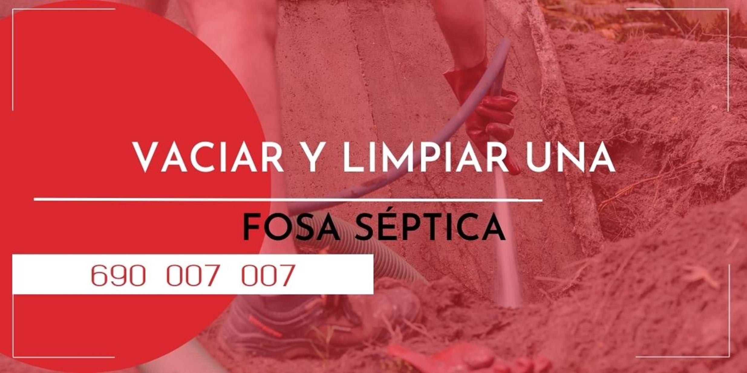 imagen destacada sobre como vaciar y limpiar una fosa séptica