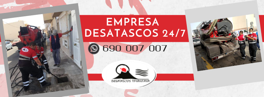 empresa de desatascos en lanzarote 24/7