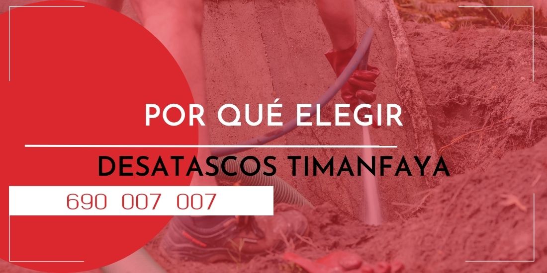 imagen destacada para post sobre por qué elegir desatascos timanfaya