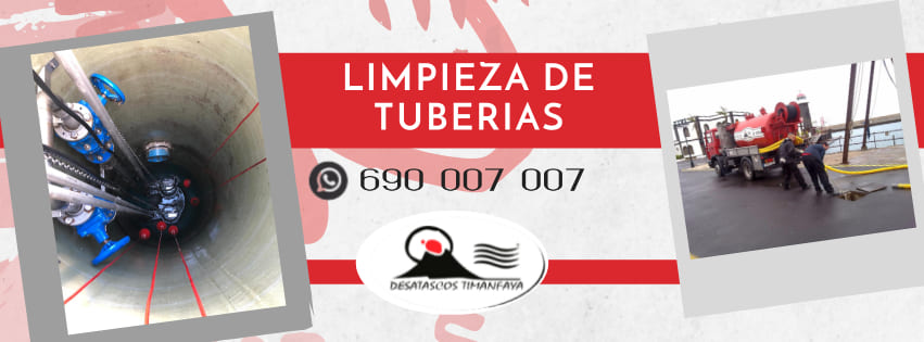 tipos de toberas para limpieza y desatasco de tuberías